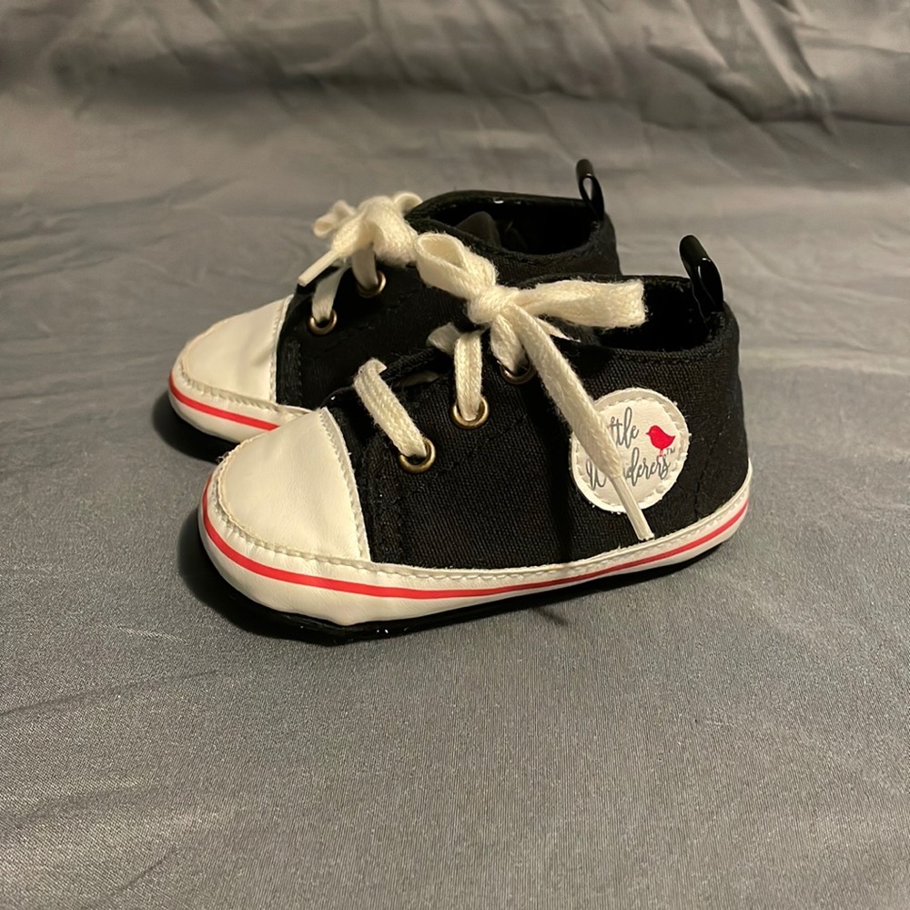 Converse style fabric sneaker